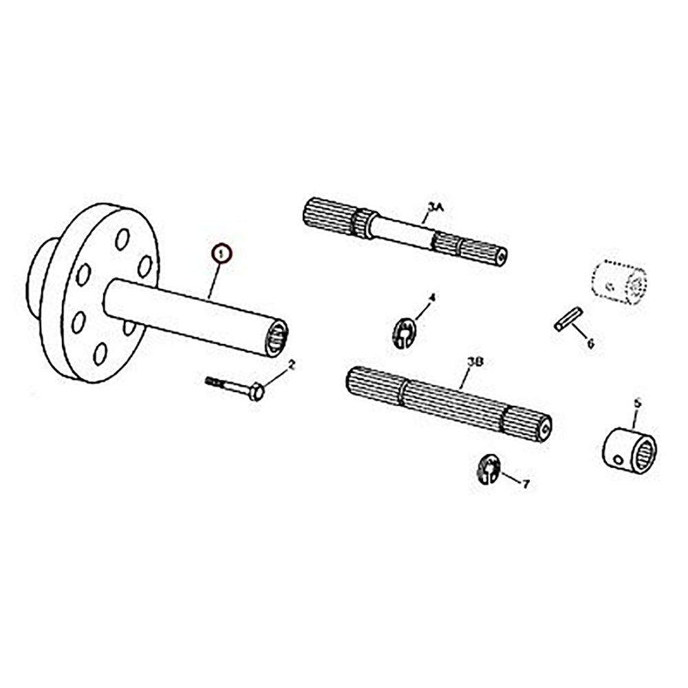 T42183 Hydraulic Pump Drive Hub – Fits John Deere – additional image 6