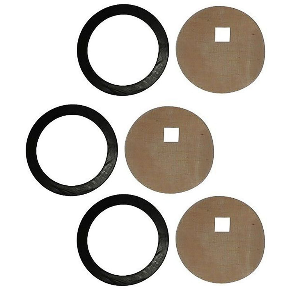 2N9161 Qty 3: Fuel Sediment Bowl Gasket & Screen Set