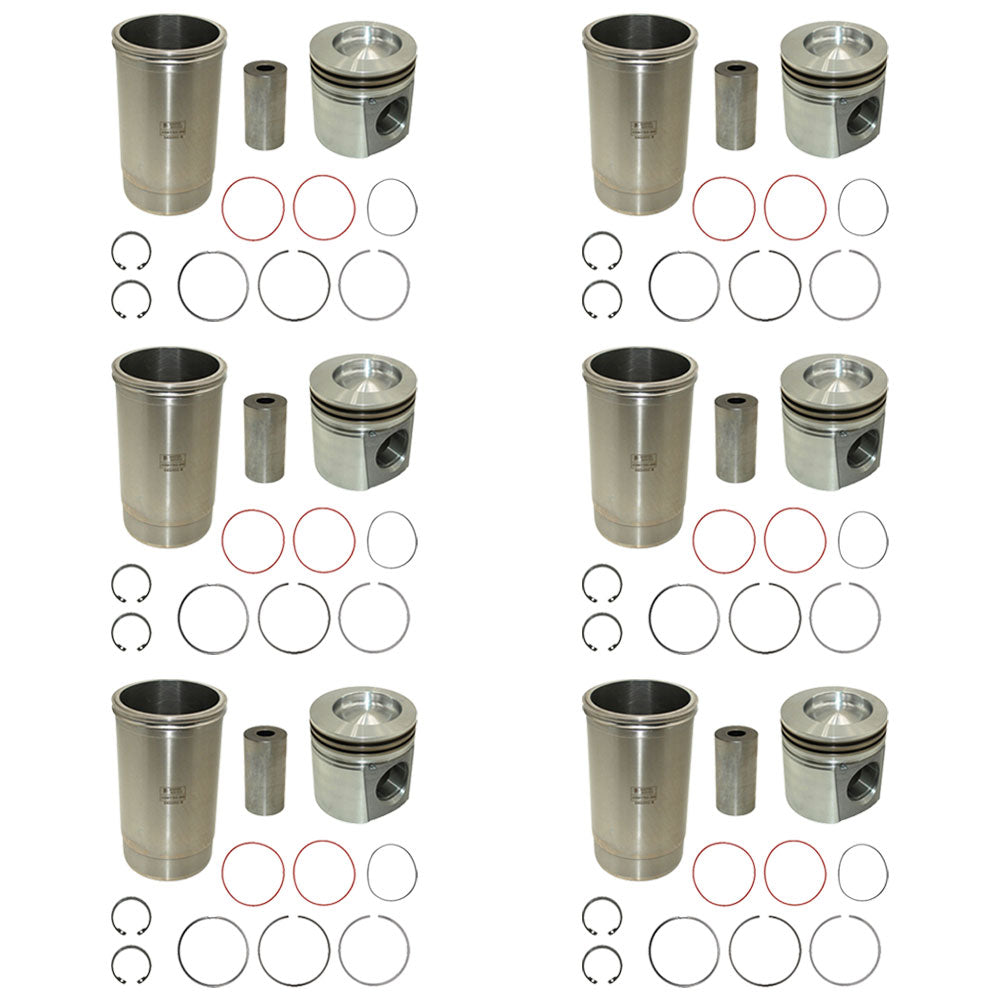 RE64509 Six Piston Liner Kits – Fits John Deere