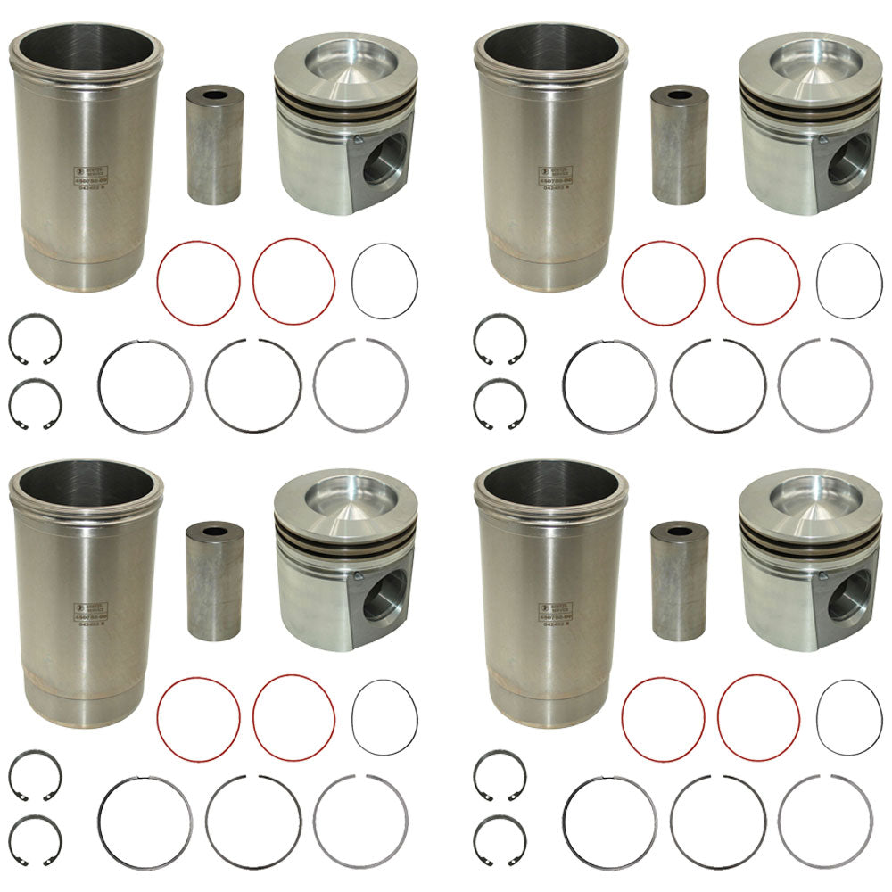 RE64509 Four Piston Liner Kits – Fits John Deere