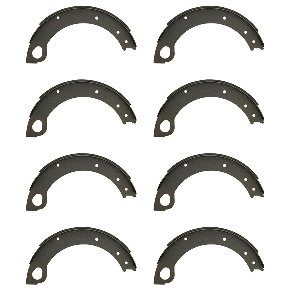 C5NN2218E Qty 8: 1/2 Brake Shoe w/Lining