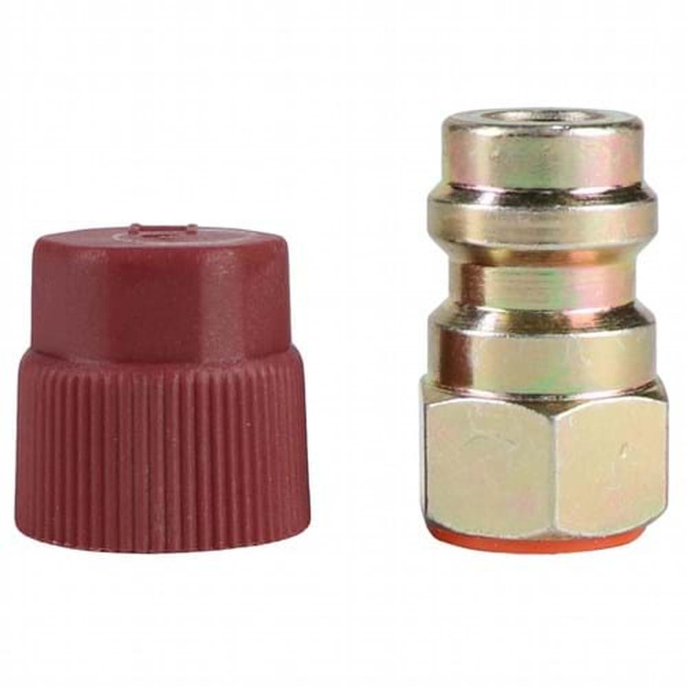 397056A1 1/4" to R134A Adapter, High Side, Straight