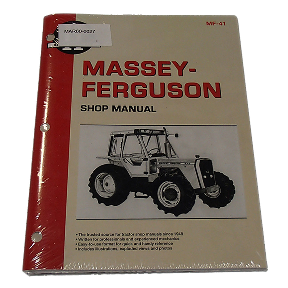 MF-41 Service Manual – Fits Massey Ferguson – additional image 2