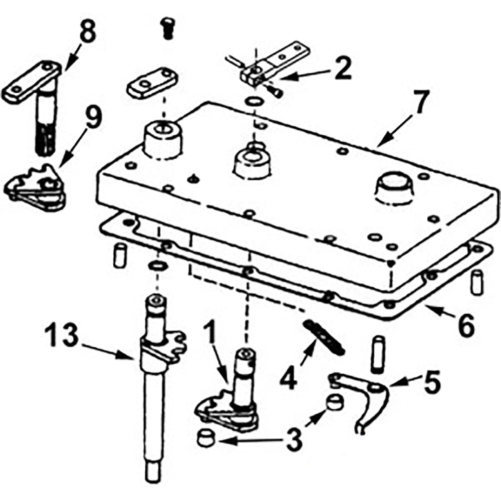 71526C1 Shaft with Duckfoot