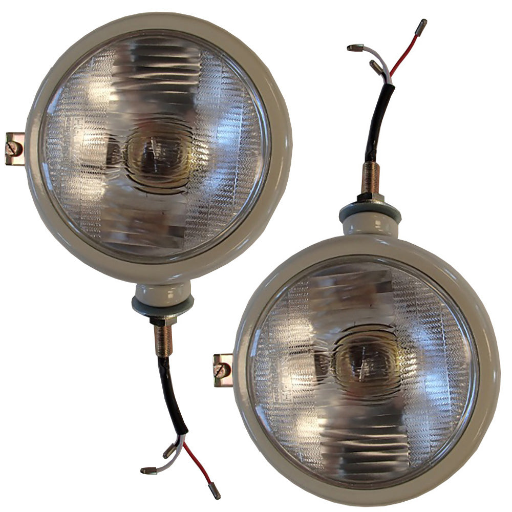 310066F Set of (2) 12V Gray Head Lamps/Lights – Fits Ford – additional image 2