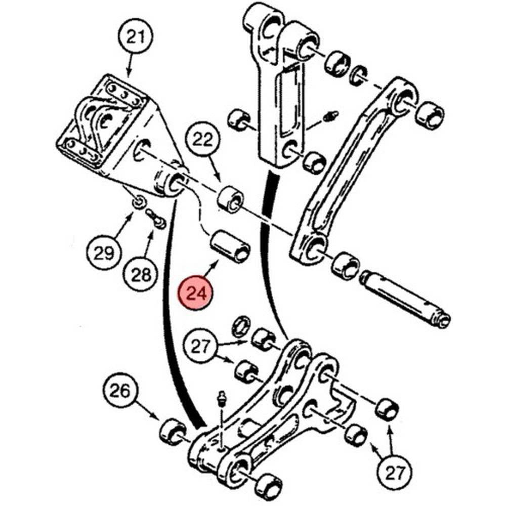 307186A1 Dipper / Bucket Bushing – additional image 2