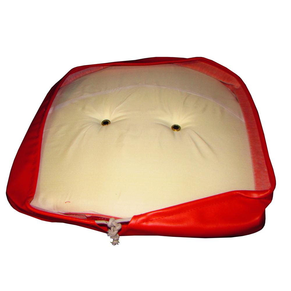 T295-OW Seat Cushion, Orange & White – additional image 2