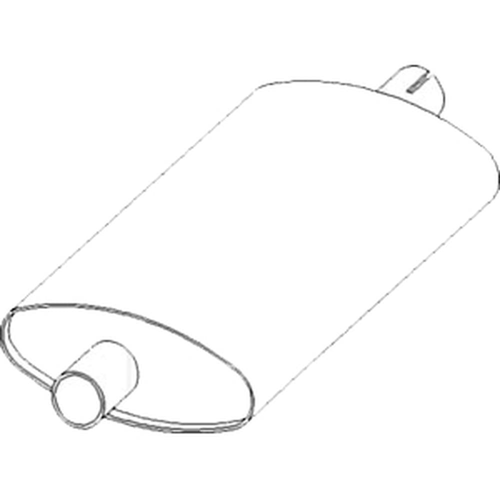 20680T Muffler – Fits Case / International Harvester – additional image 3