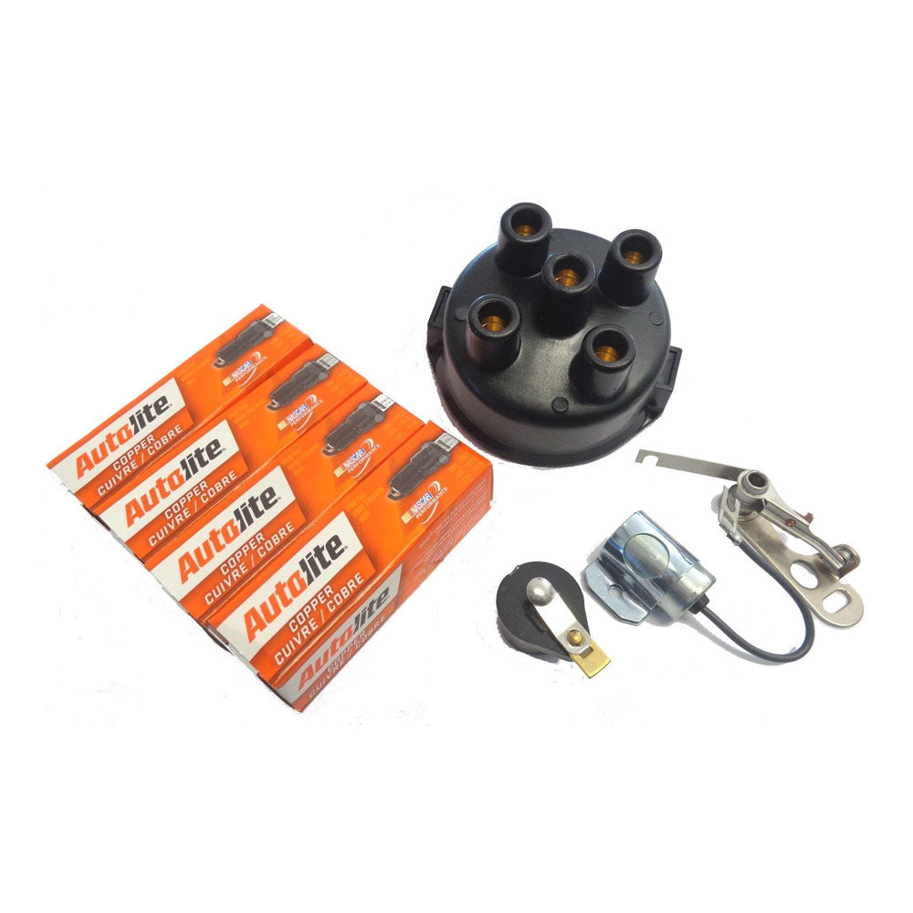 811735 Ignition Tune-Up w/ Spark Plugs & Distributor Cap – Fits International Harvester