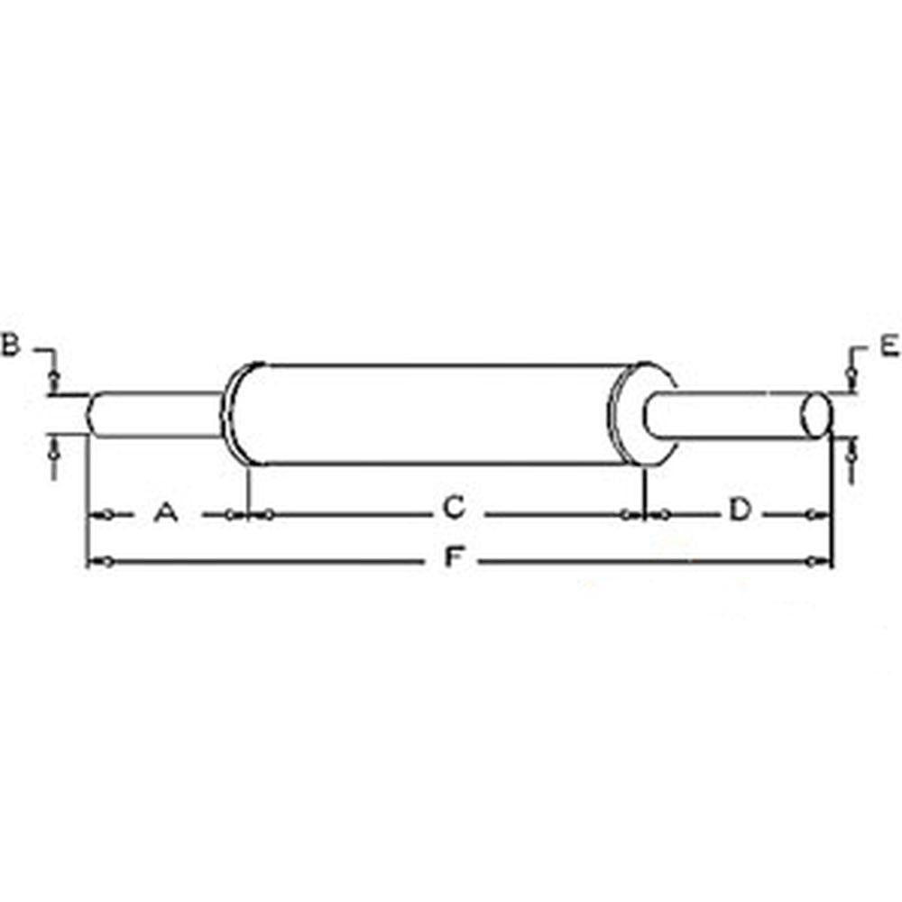 1675390M92 Muffler – Fits Massey Ferguson – additional image 6