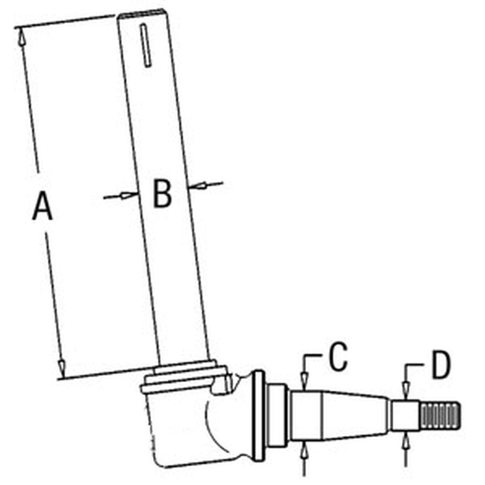 Keyed Spindle – Fits John Deere – additional image 5