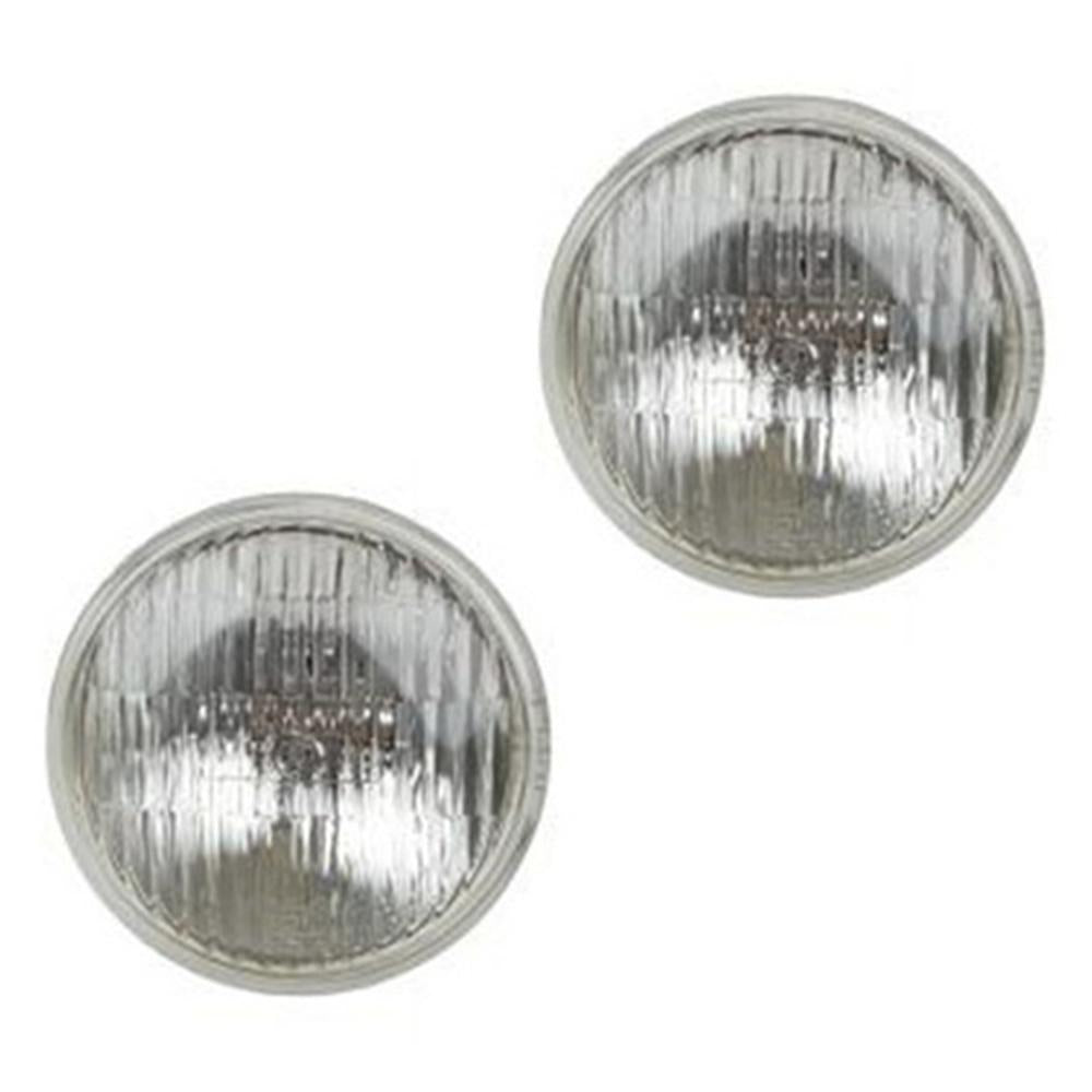 AR21059 Pair of Halogen Flood Light Sealed Beam Bulbs 4411 for Tractor Fender Light – Fits John Deere