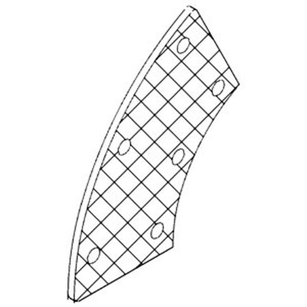 38B325 Fiber Brake Pad – Fits John Deere