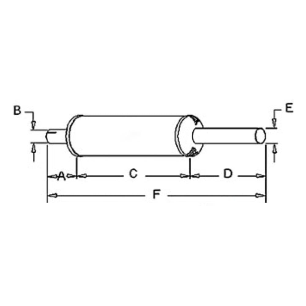 403825R1 Muffler – Fits International Harvester – additional image 4