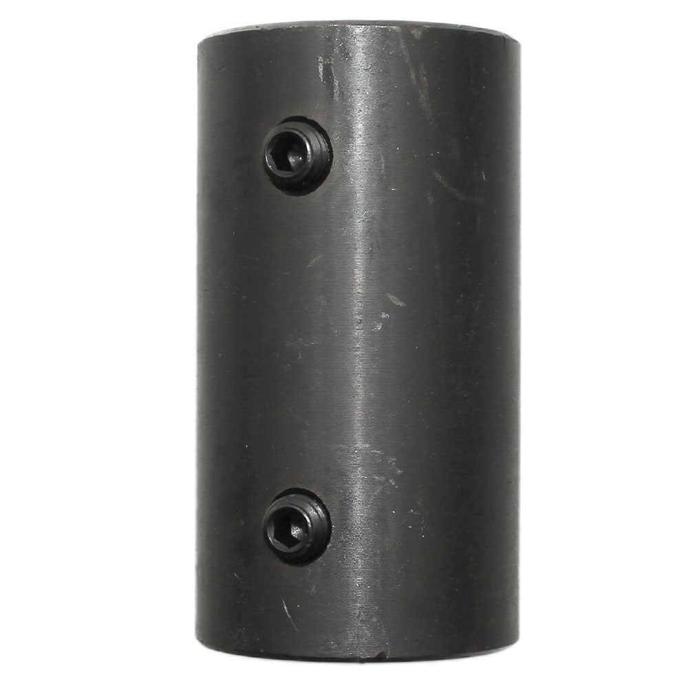 SHFTR-1600 Shaft Coupler 1" Round Bore 3" Length 1 5/8" OD Black Oxide Finish – additional image 3