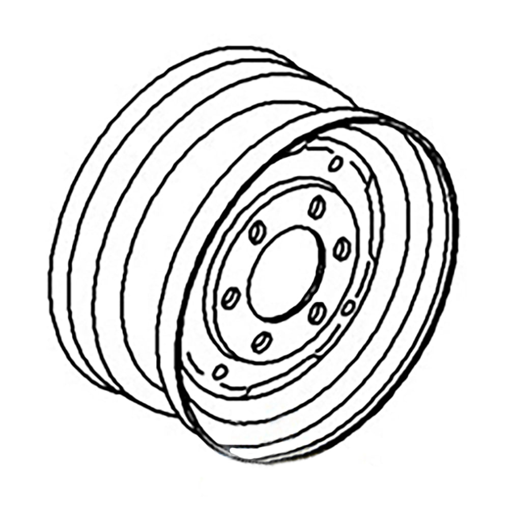 Front Wheel Rim 4.5 X 16 1KS-729A 2-44 2-62 2-70 77 – Fits Oliver – additional image 7