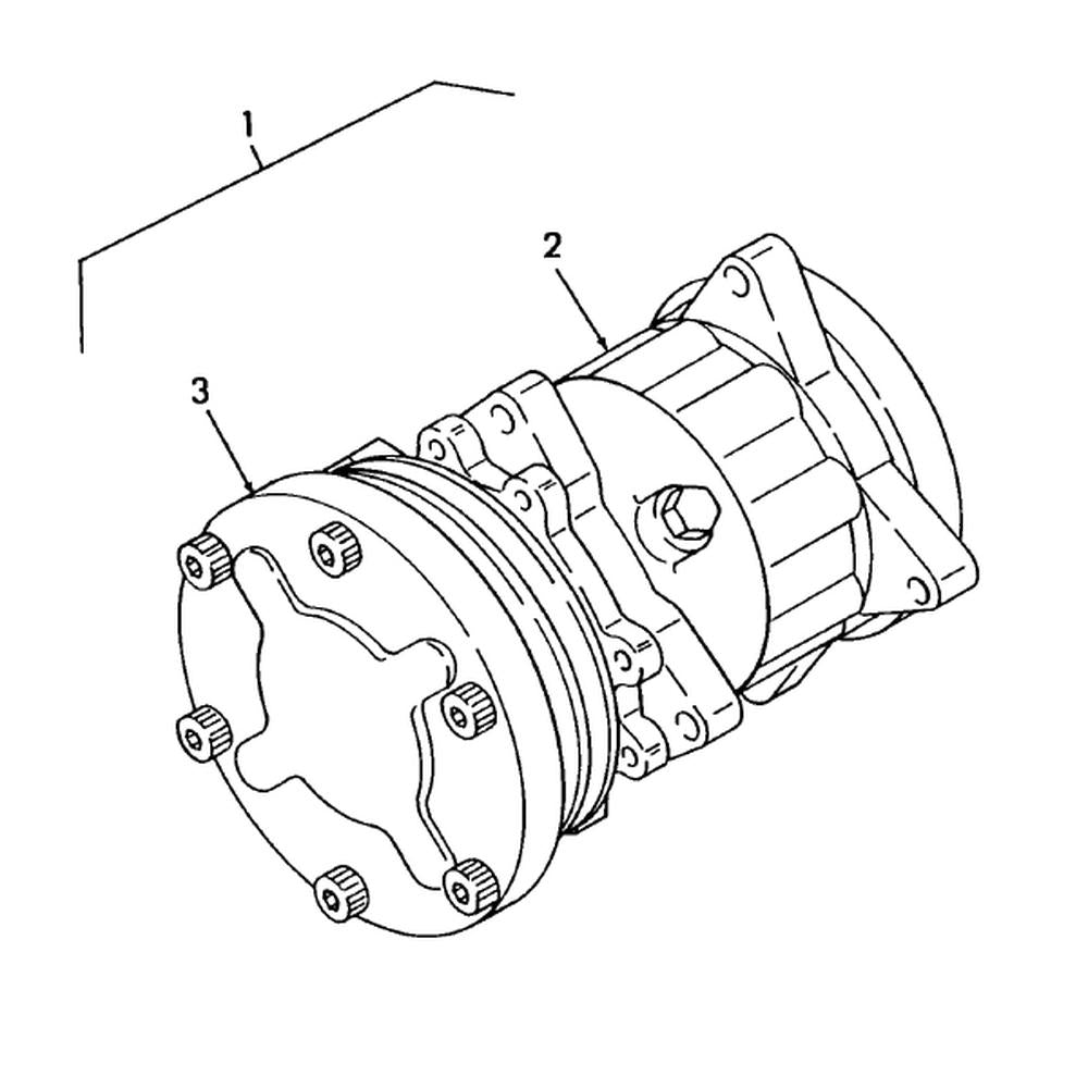 80450805 Compressor with Clutch – additional image 5