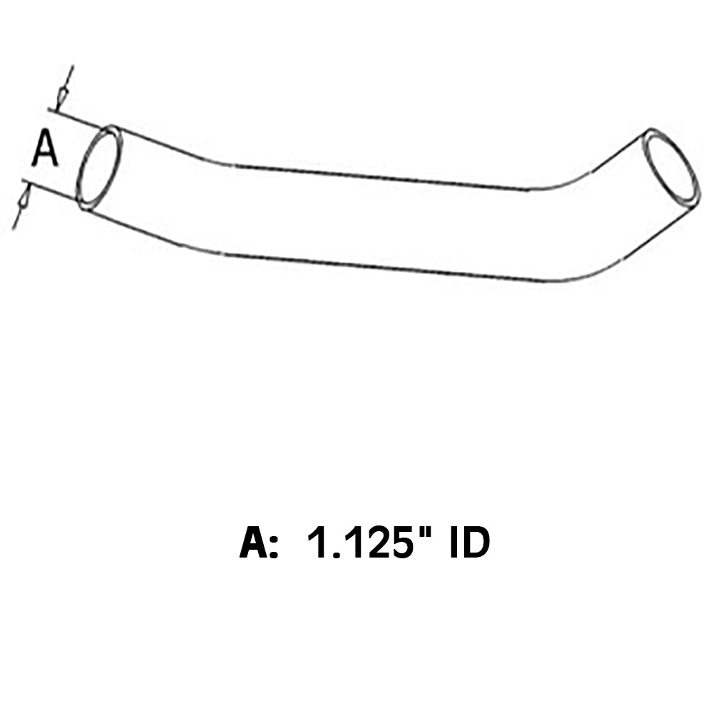 CH13961 Lower Radiator Hose – Fits John Deere – additional image 2