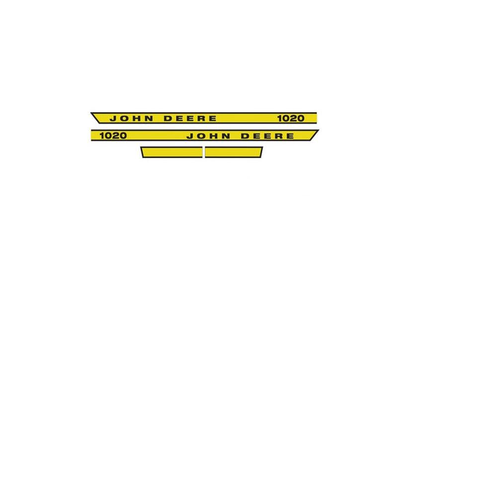 R3746 Hood Decal Set – Fits John Deere