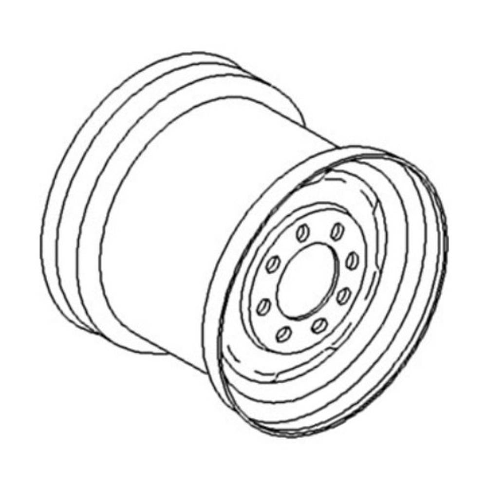 99A900 10" x 16" Front Wheel Rim – Fits John Deere – additional image 5