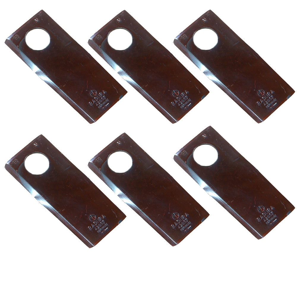 527746BH Pack of 6 Right-Handed Disc Mower Blades