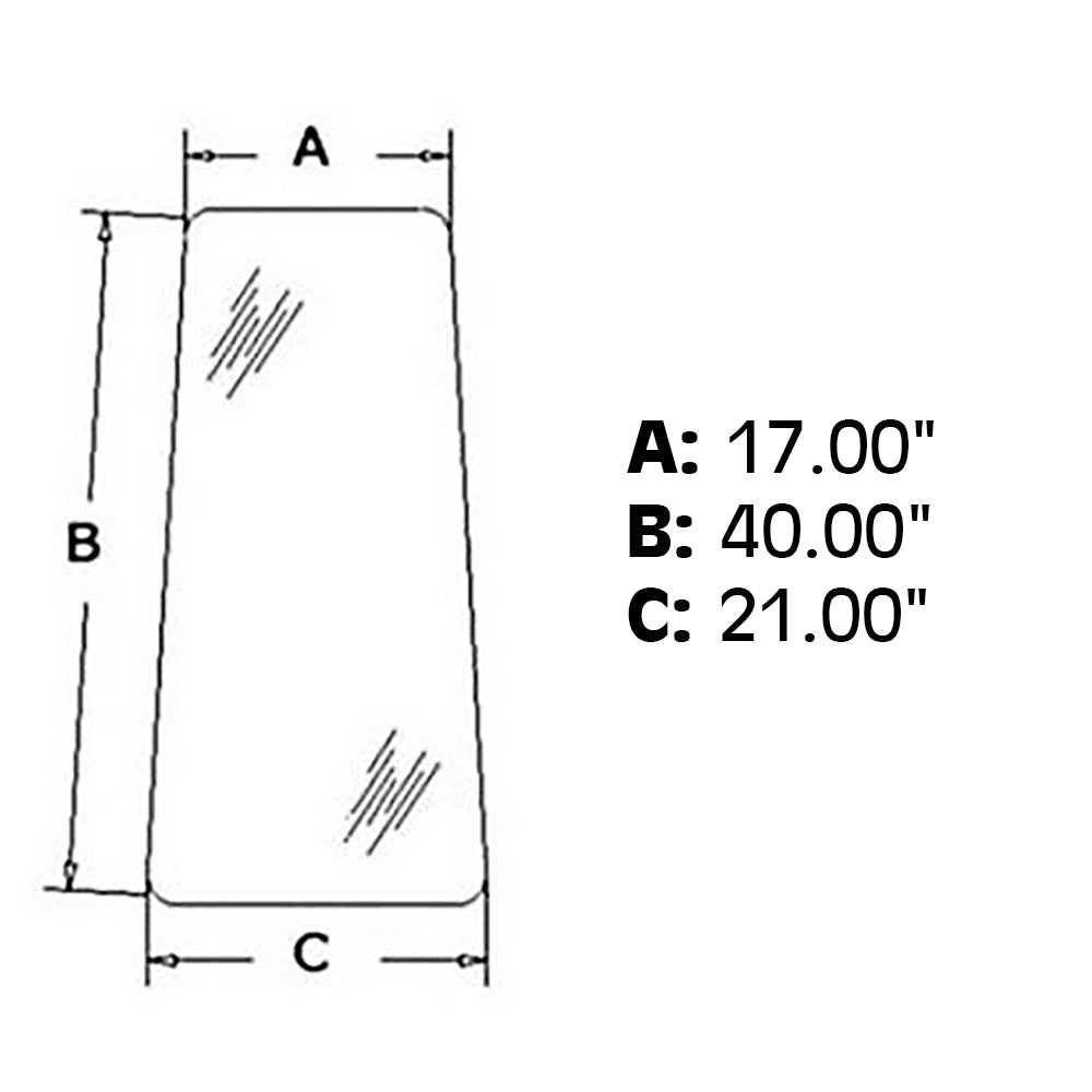 R52881 Left-Hand Rear Door Glass – additional image 2