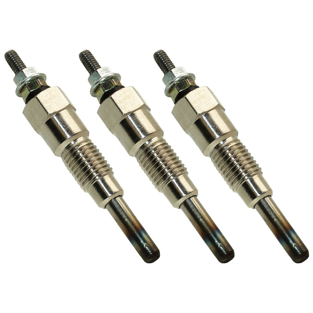 15521-65510 Set of 3 Glow Plugs – Fits Kubota