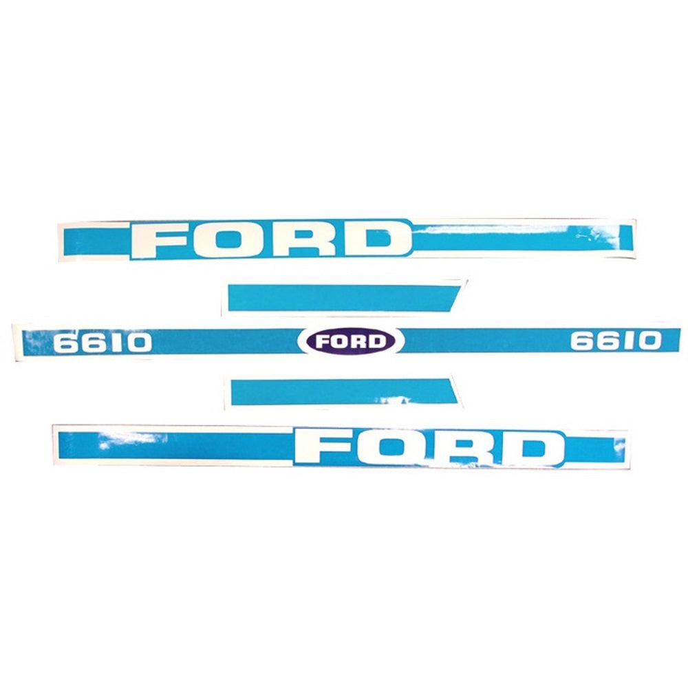 F6610 Hood Decal Set – Fits Ford / New Holland