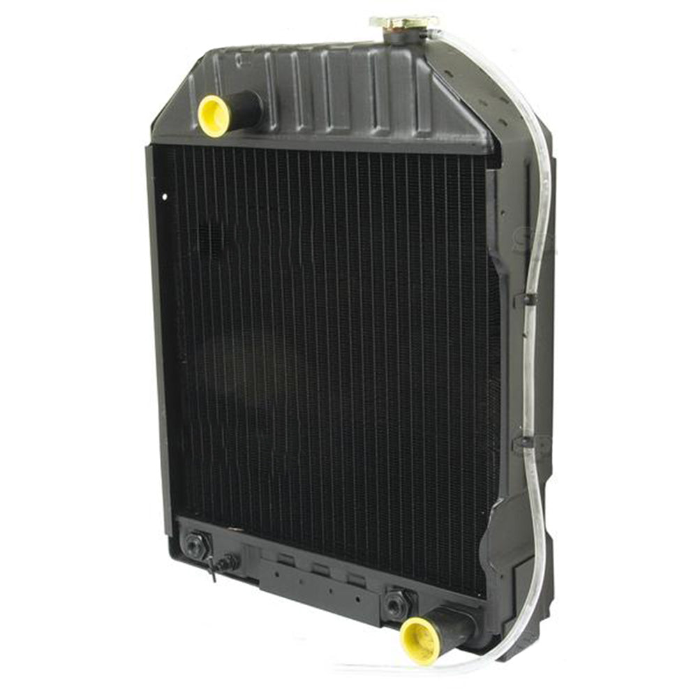E0NN8005GA15M Radiator with Cooler (rear fittings) – Fits Ford / New Holland