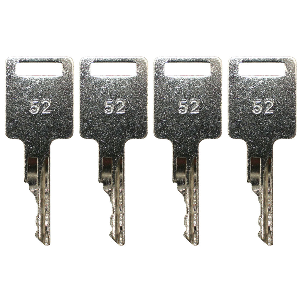 ELI80-0126 (4) Ignition Keys For Industrial Construction Models