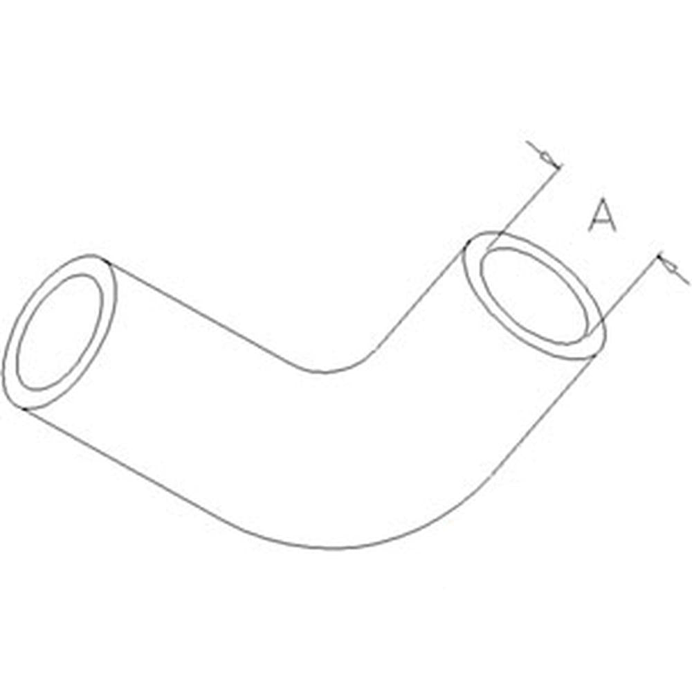 15531-72850 Lower Radiator Hose – Fits Kubota