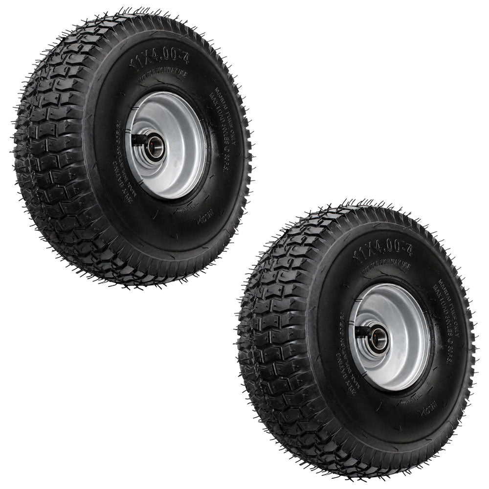 7058943YP Qty 2: 11" x 4" x 4" Gray Turf Wheel – Fits Yazoo / Kees – additional image 3