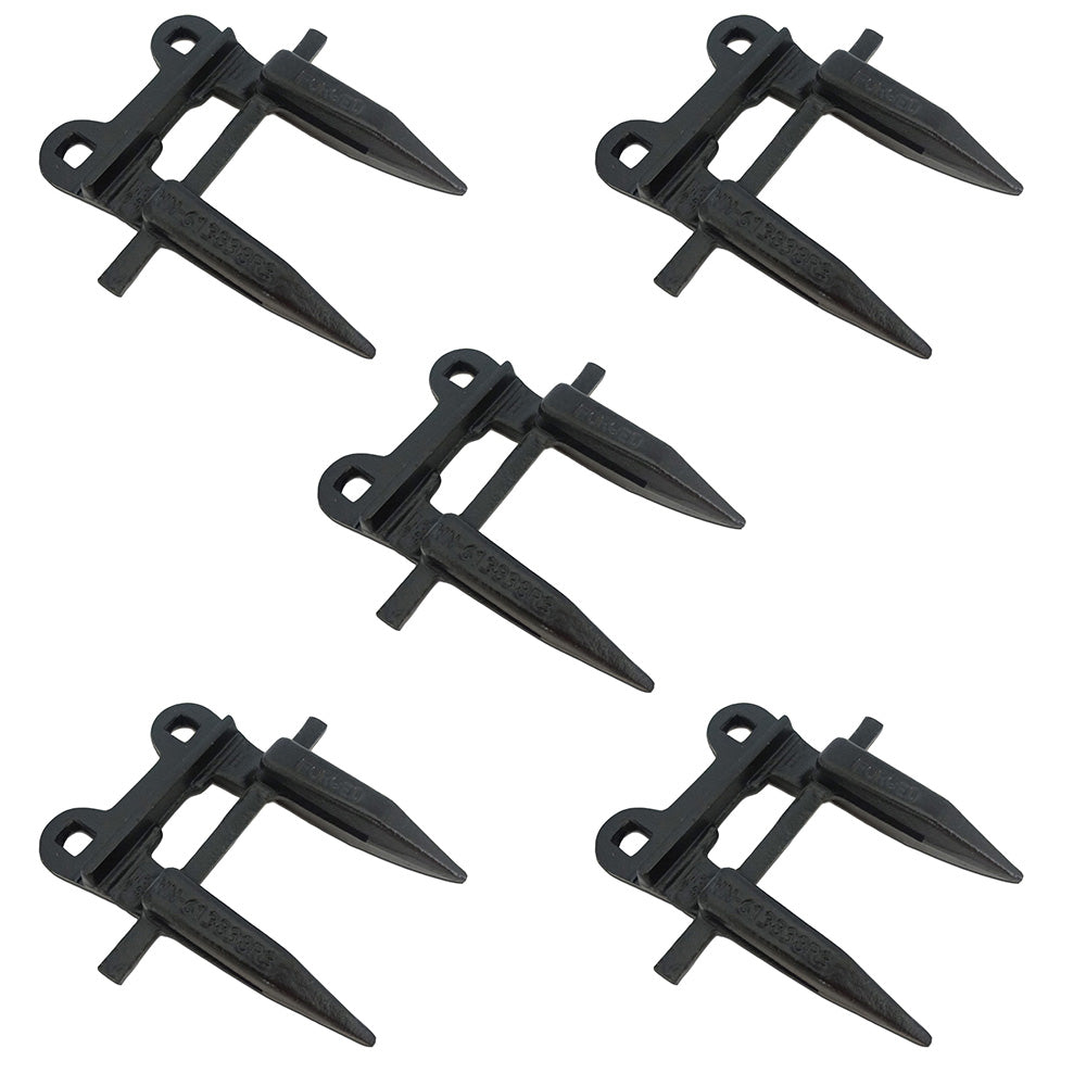 BU270 (5) Pack Combine Grain Head Cutter Bar Guards Double Pronged