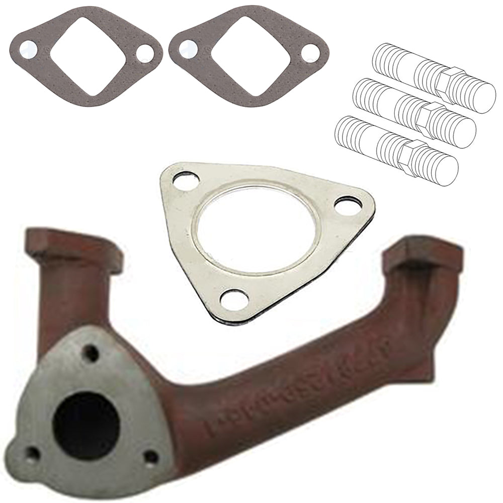 37781251 Manifold w/ Gaskets & Bolts – Fits Massey Ferguson