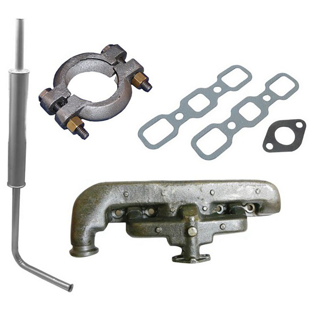 8N5230 Muffler Assembly Kit – Fits Massey Ferguson