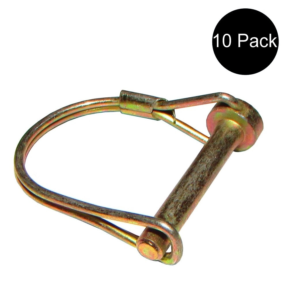 P14PTL pk Round PTO Lock Pin 1/4" Diameter PTO Shaft Locking Pins 1.5" Usable Length – additional image 2