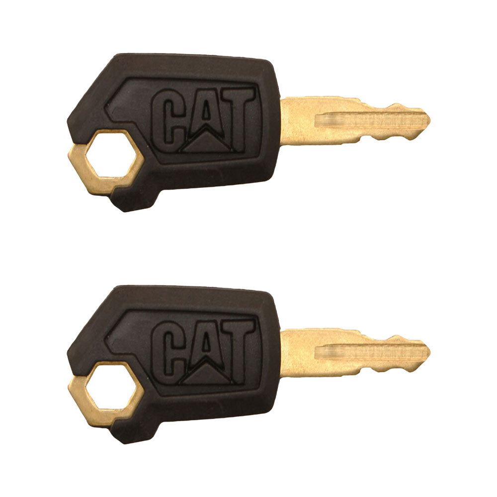 5P-8500 Qty 2: Ignition Key - Updated Design – Fits Caterpillar
