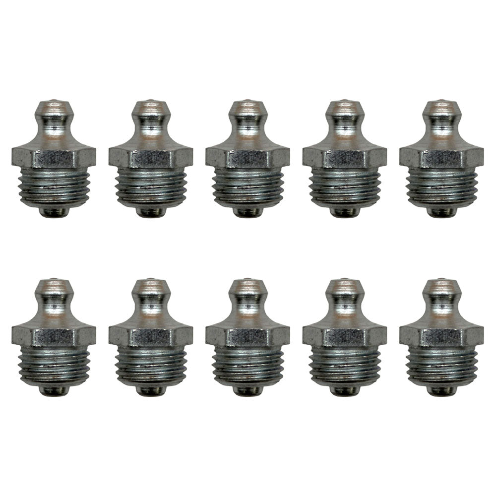 1450/0002 Qty 10: Grease Nipples – Fits JCB