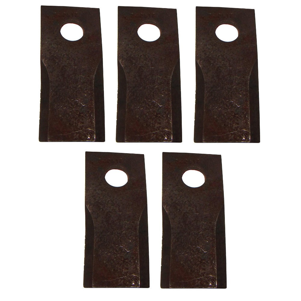 Qty 5: Right-Hand Disc Mower Blade – Fits Challenger