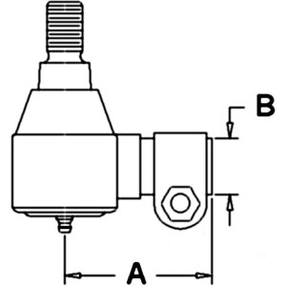 1617826M91 Tie Rod End – Fits Massey Ferguson – additional image 2