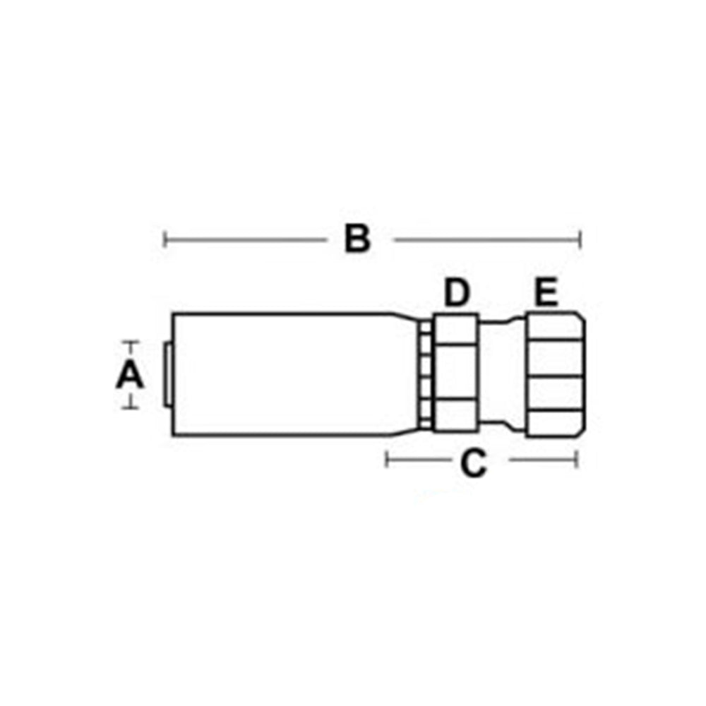 08U-612 Crimp Coupling