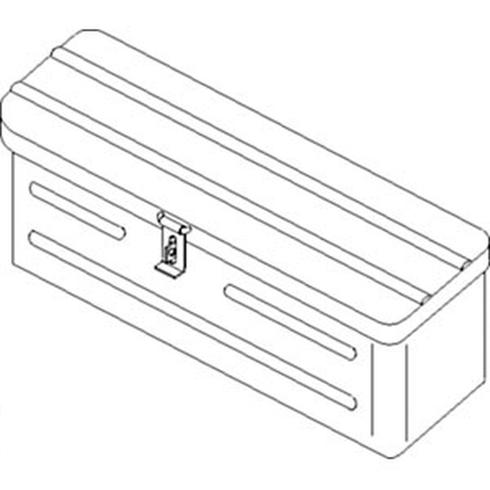 5A3BU Steel Blue Tool Box