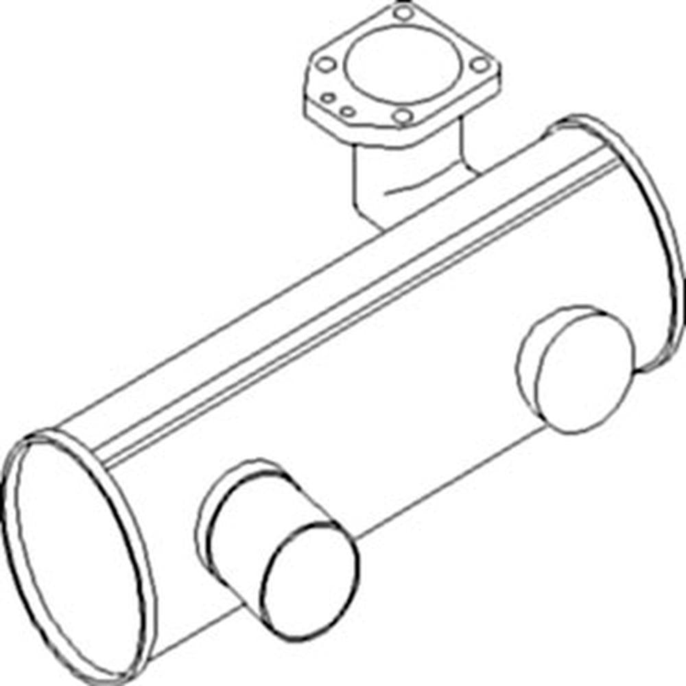 1694963M5 MUFFLER – Fits Massey Ferguson – additional image 5