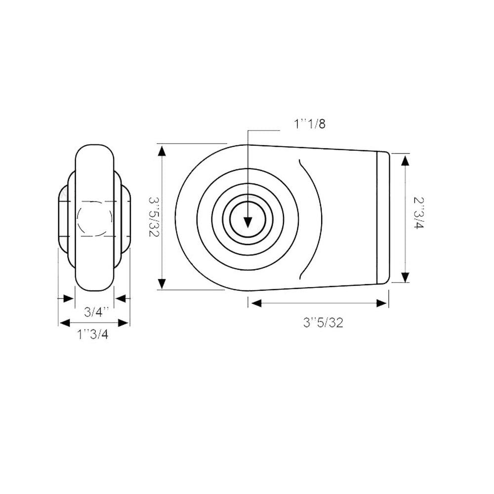80475C91 Lower Link Weld On Ball End (Fits CAT. 2) – additional image 2
