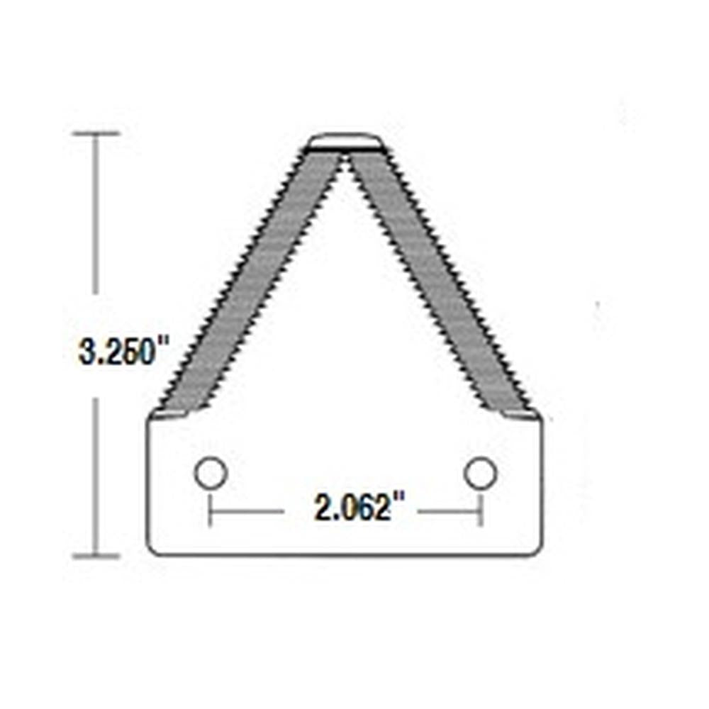 826724C1 Black Heavy Smooth Sickle Section – Fits Ford / New Holland – additional image 4
