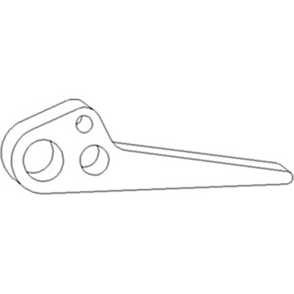 81819791 Brake / Drive Clutch Actuating Arm – Fits Case / International Harvester – additional image 2