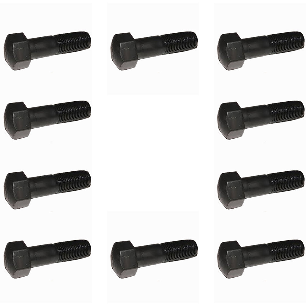 7H3597 Set of (10) Replacement Bolts - Track – Fits Caterpillar