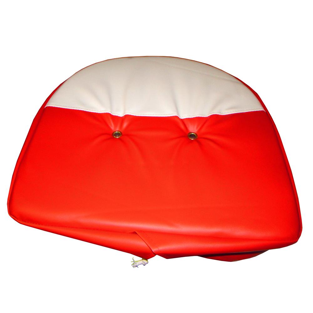 981818 Red & White Seat Cushion