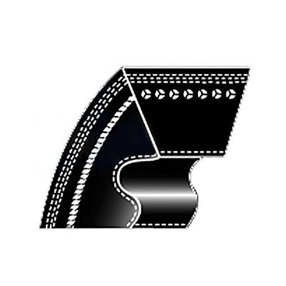 BX140 BX 140 Cogged V-Belt, Classical Profile 143" OC Made with Polyester Cord Raw Edge – Fits John Deere
