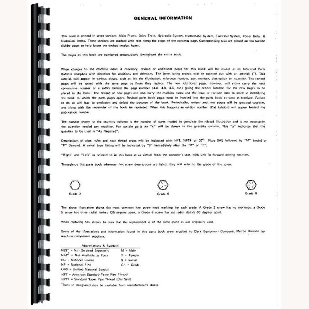 Parts Manual – Fits Bobcat – additional image 2
